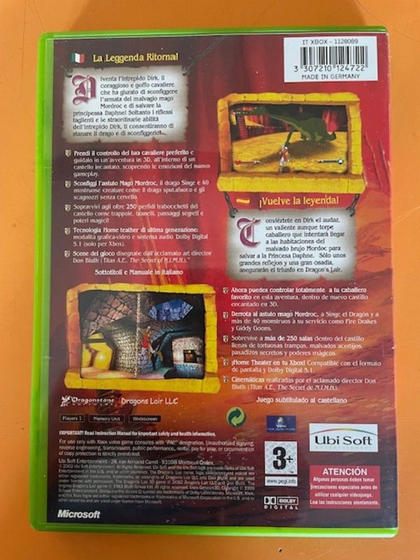 Gioco Xbox Dragon's Lair 3D - immagine 3