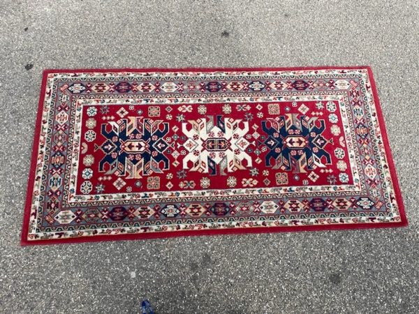 Tappetto Rosso Fant 185x80cm Lohara - immagine 2