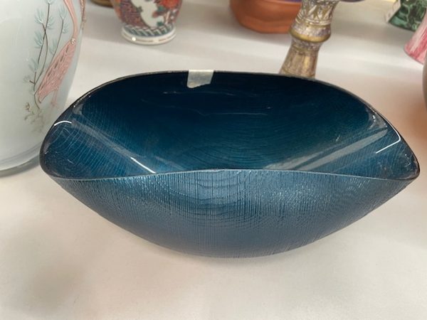 Centrotavola Blu Only Lux