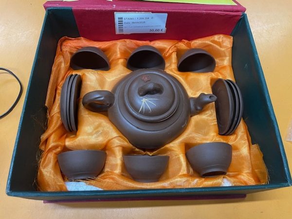 Set The Ceramica Marrone Cinese