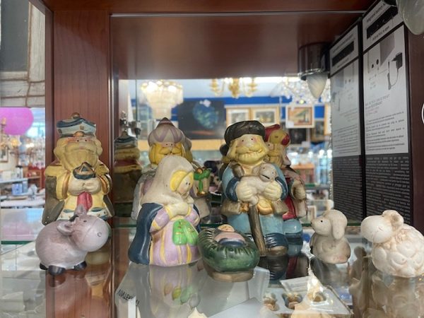Personaggi Presepe Ceramica Cicciotti 9pz - immagine 2