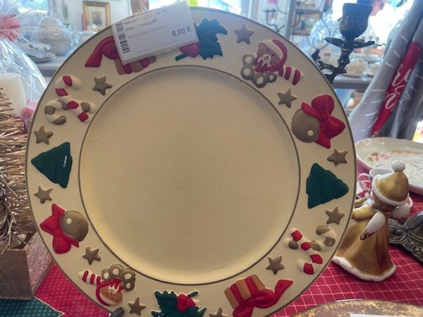 Piatto Natale Corativo
