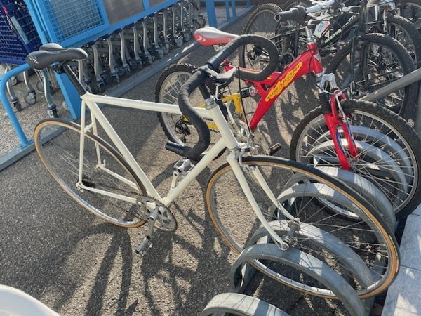 Bicicletta Da Corsa Bianco - immagine 2