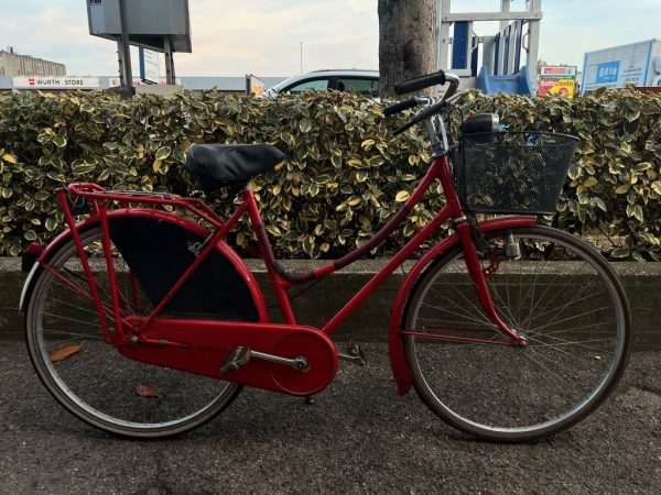 Bicicletta Donna Rossa T. Olandese