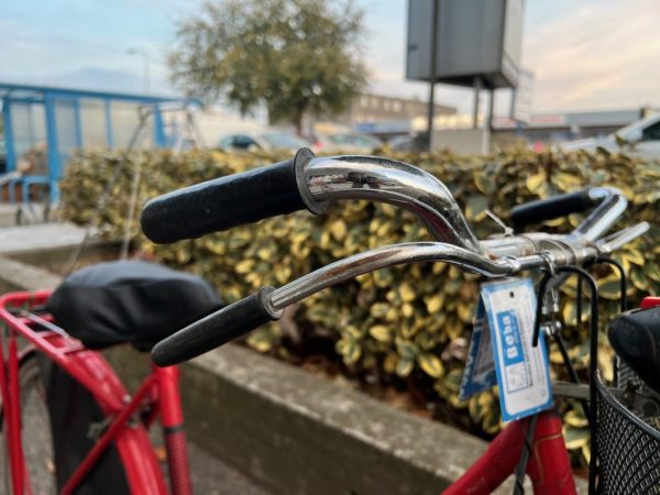 Bicicletta Donna Rossa T. Olandese - immagine 3