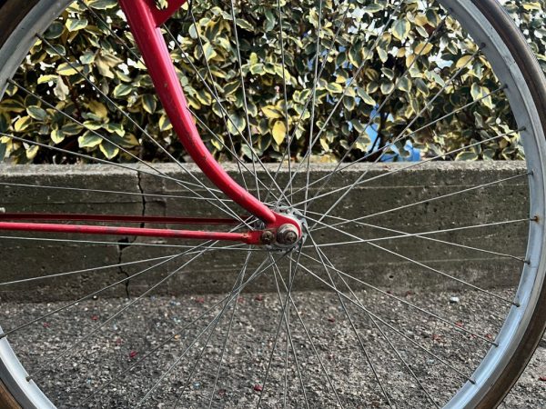 Bicicletta Donna Rossa T. Olandese - immagine 5