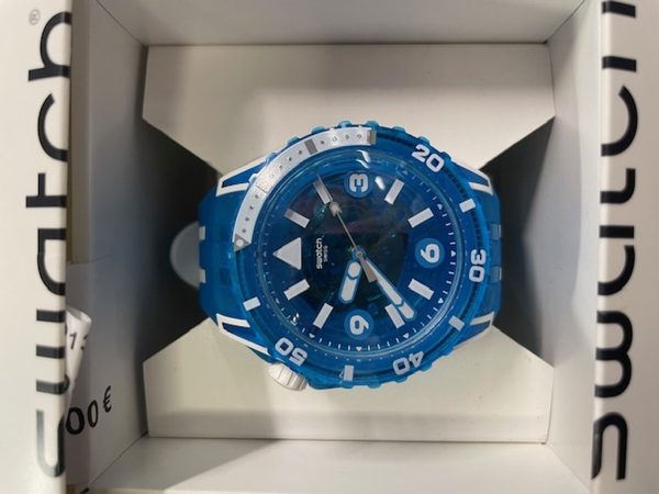 swatch subacquea Azzurro