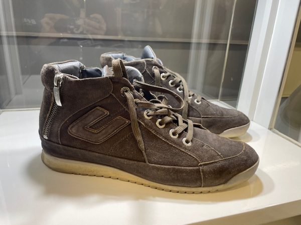 Sneaker Tortora Lacci Zip Laterali 4us Cesare Paciotti N 43 + Scatola - immagine 2