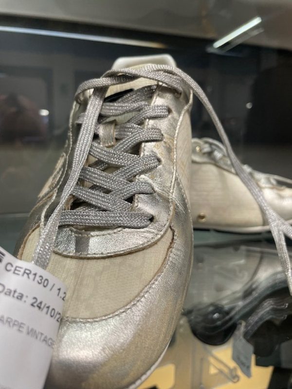 Scarpe Vintage Gucci Bianche 37 - immagine 2